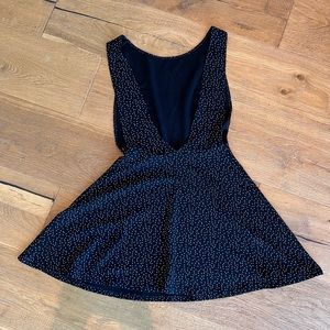American Apparel Backless Skater dress